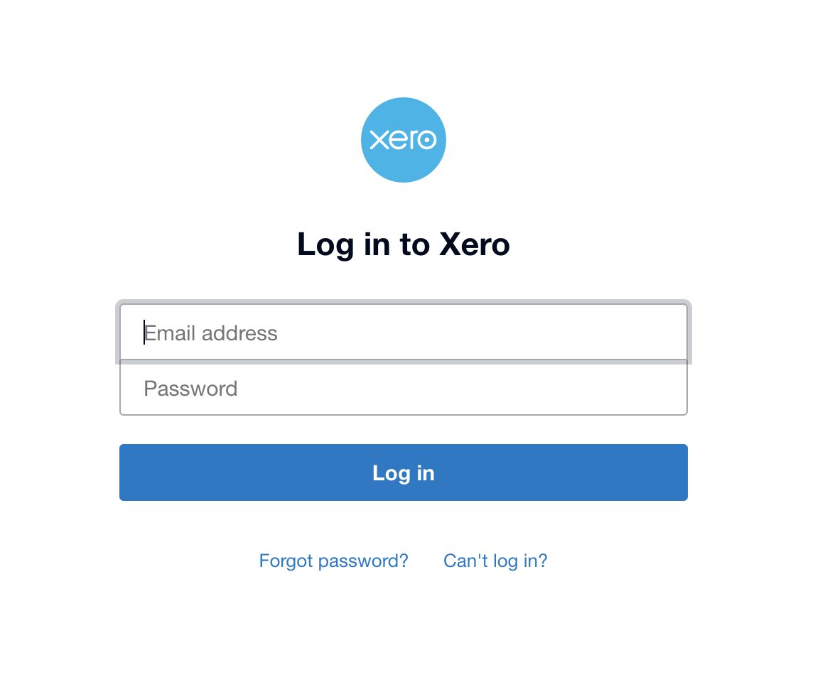 Connect to Xero